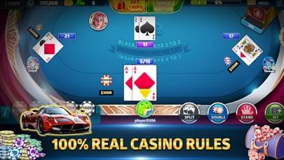 Mega Blackjack Pro game screenshot