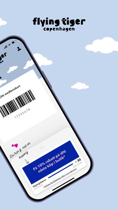 Flying Tiger Copenhagen Club App skärmdump