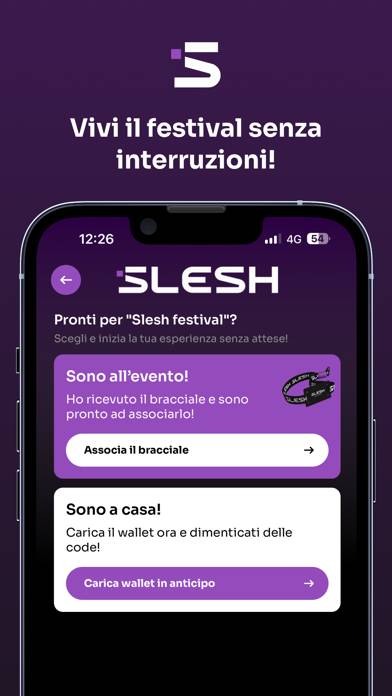 Slesh Schermata dell'app