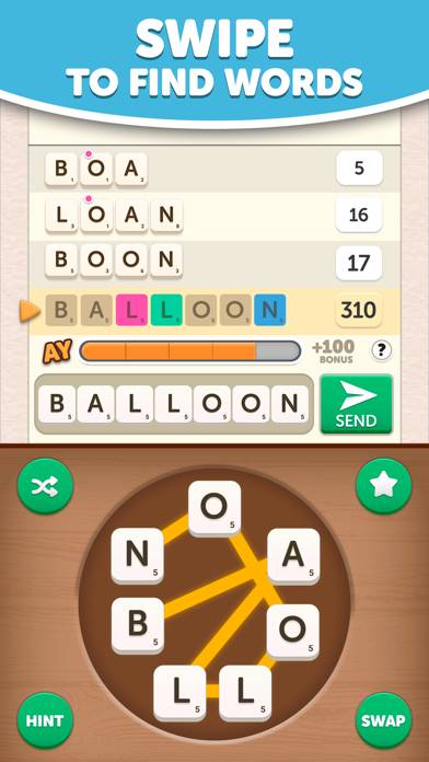 Anagram Yatzy game screenshot