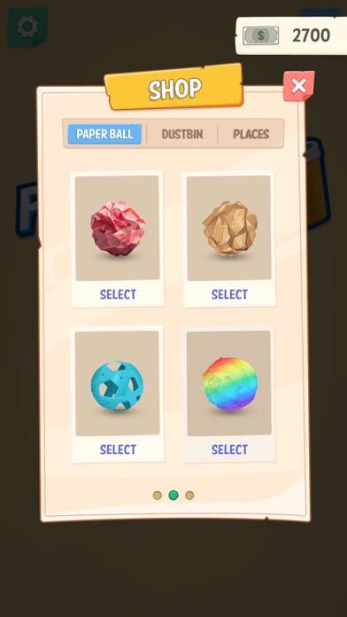Office Paper Toss game screenshot