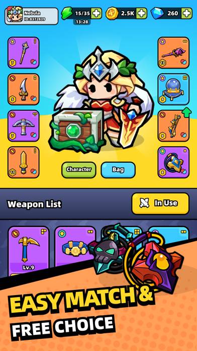 Weapon Master: Backpack Battle App screenshot #6