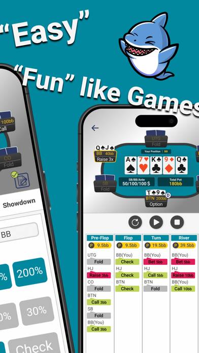 Poker Hand Note game screenshot
