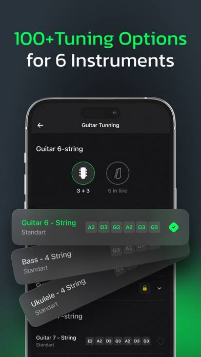 Guitar Tuner App skärmdump