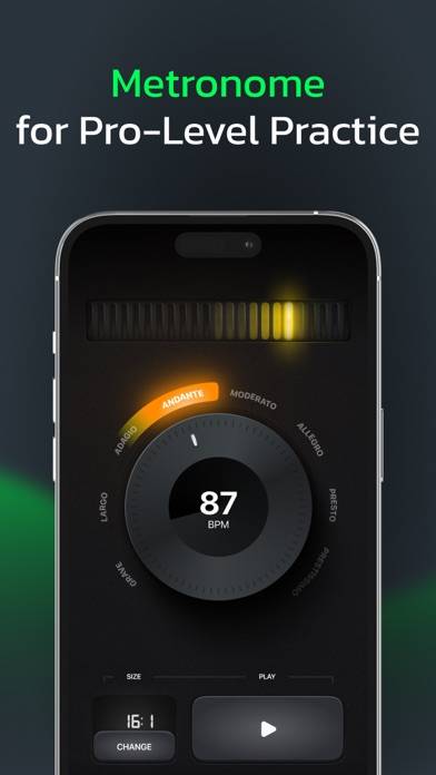 Guitar Tuner App skärmdump