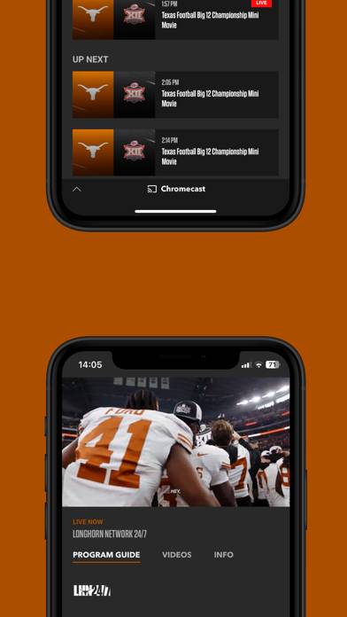 LHN (Longhorn Network) App screenshot