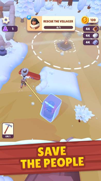 Gold Rush: Frozen Adventures game screenshot