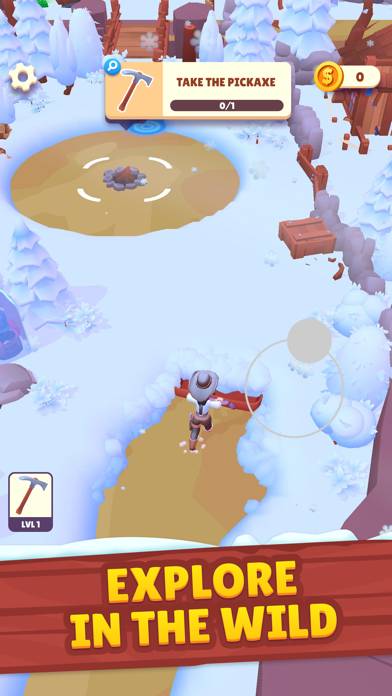 Gold Rush: Frozen Adventures game screenshot