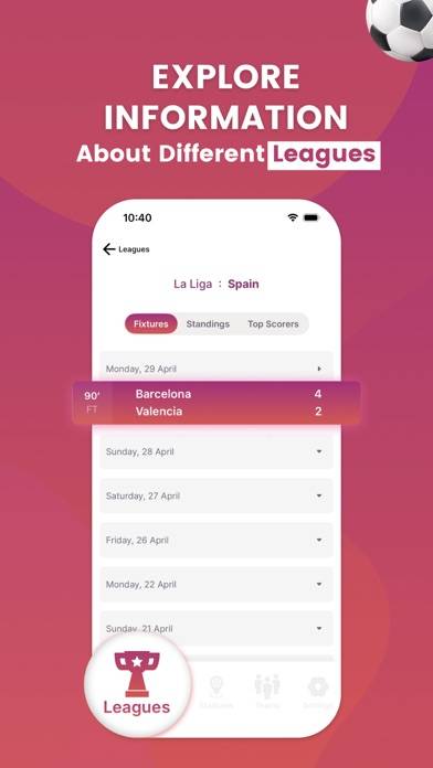 Nova Soccer Hub : Live Score App screenshot