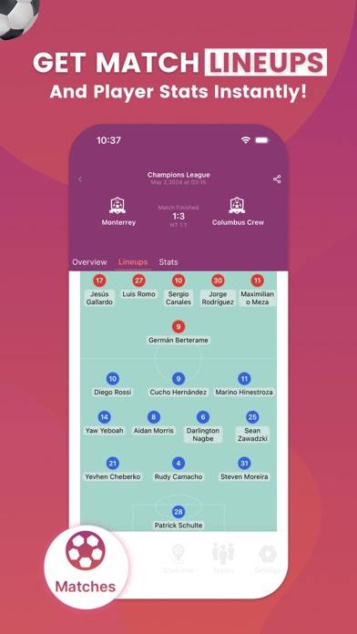Nova Soccer Hub : Live Score App screenshot