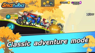 Space Car Racing game screenshot