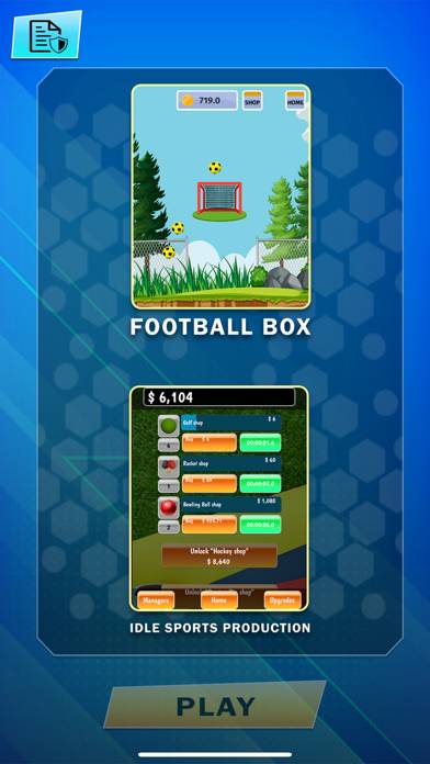 Football Box Production Shop App screenshot