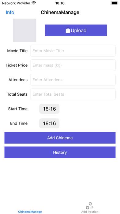 CinemaManage App screenshot #1