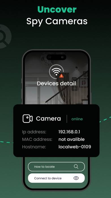 Find Hidden, Detect Cameras App screenshot