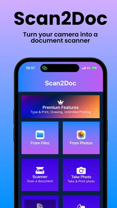Scan2Doc App screenshot #1