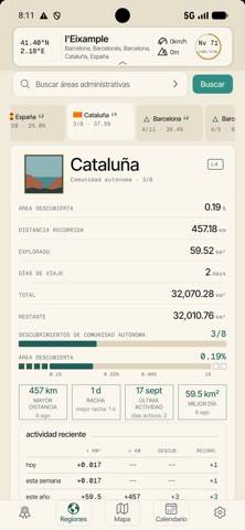 Misión Explorar Captura de pantalla de la aplicación