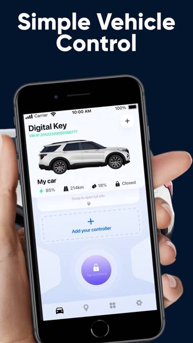 Car Connect App: Sync Control Capture d'écran de l'application #2