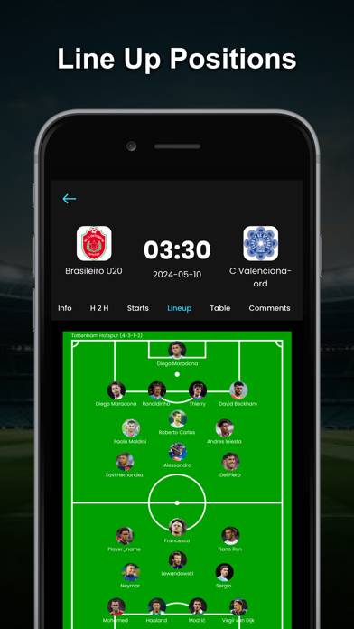 Live Football Match Live Score immagine dello schermo