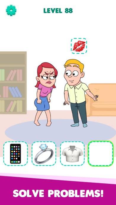 Emoji Story: Tricky Puzzles capture d'écran