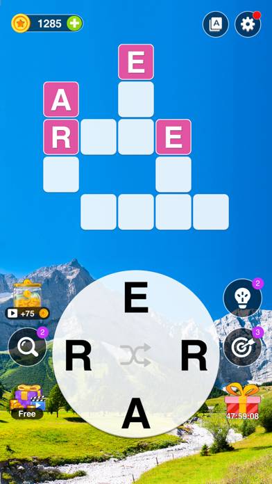 Word Link-Connect puzzle game App skärmdump #3