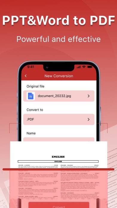PDF Converter ‧ App screenshot