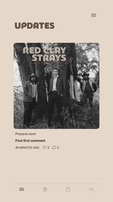 The Red Clay Strays App screenshot #2