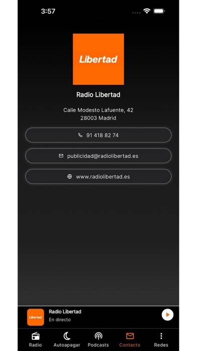 Libertad Radio Captura de pantalla de la aplicación #3