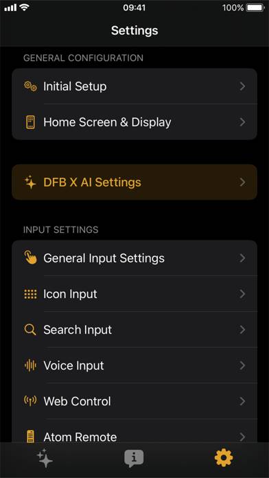 DFB X (Digital Force Bag X) Schermata dell'app #2