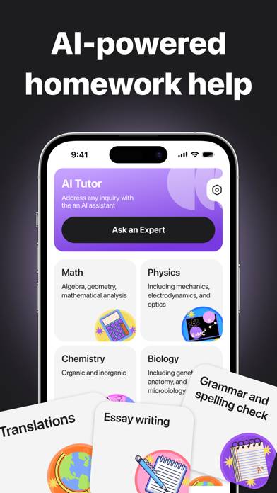 AI Homework Help App-Screenshot #1