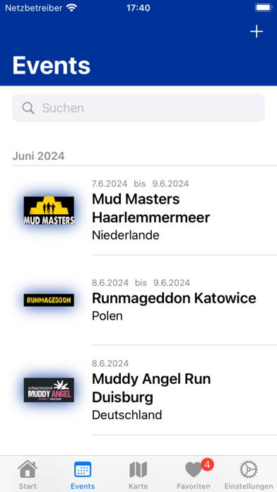 OCR Europe App-Screenshot #1