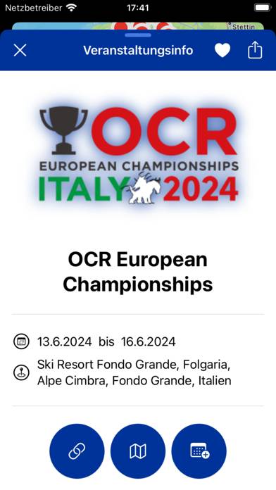 OCR Europe App-Screenshot #3