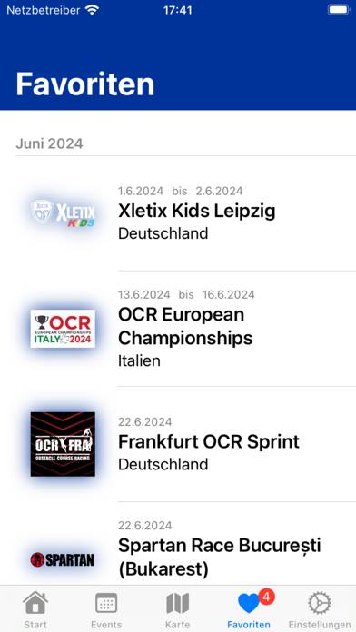 OCR Europe App-Screenshot #4