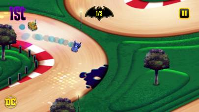 Carrera de Batwheels captura de pantalla del juego