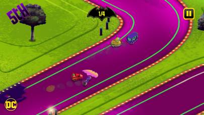 Carrera de Batwheels captura de pantalla del juego