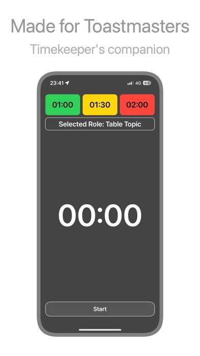 ToastBuster Timer Capture d'écran de l'application #1