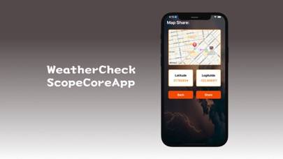 WeatherCheckScopeCoreApp Capture d'écran de l'application #2