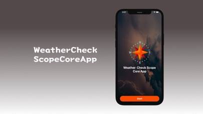 WeatherCheckScopeCoreApp Capture d'écran de l'application #4