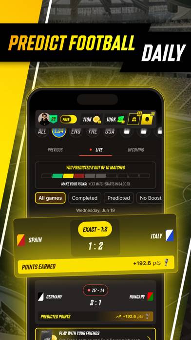 ScoreRush: Predict Football Capture d'écran de l'application #1