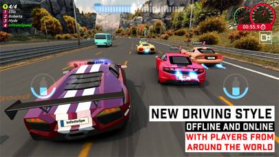 Infinite Speed : Online Racing Captura de pantalla de la aplicación #2