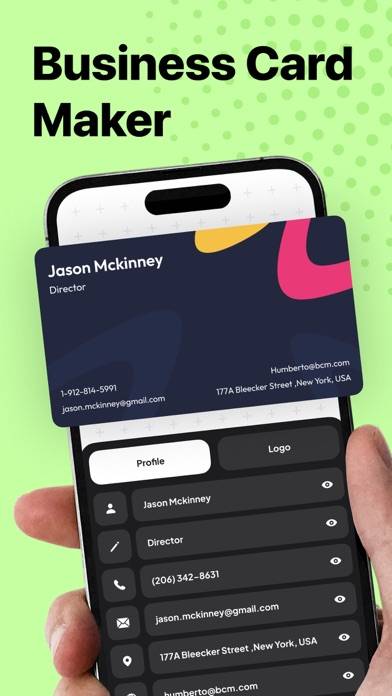 Business Card Maker· screenshot