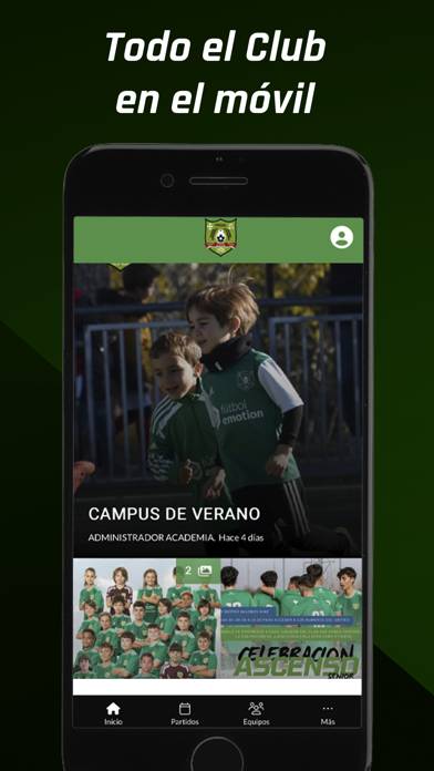 CDE Academia Fútbol Alcobendas App screenshot #1