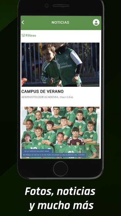 CDE Academia Fútbol Alcobendas Captura de pantalla de la aplicación #4
