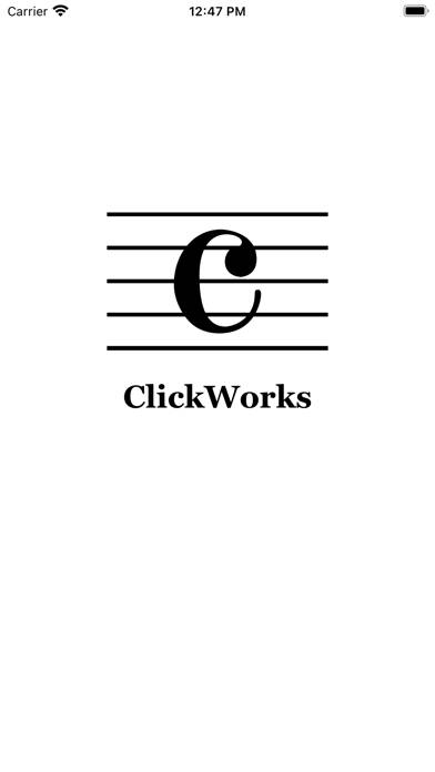 ClickWorks Bildschirmfoto