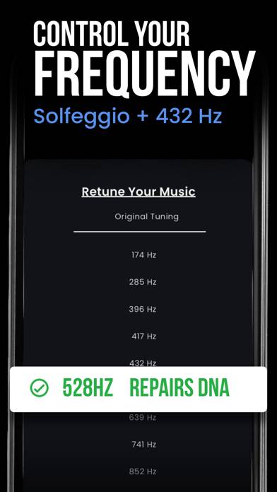 Solfeggio Frequencies Player