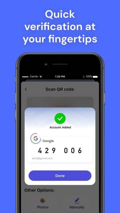 Authenticator App . screenshot