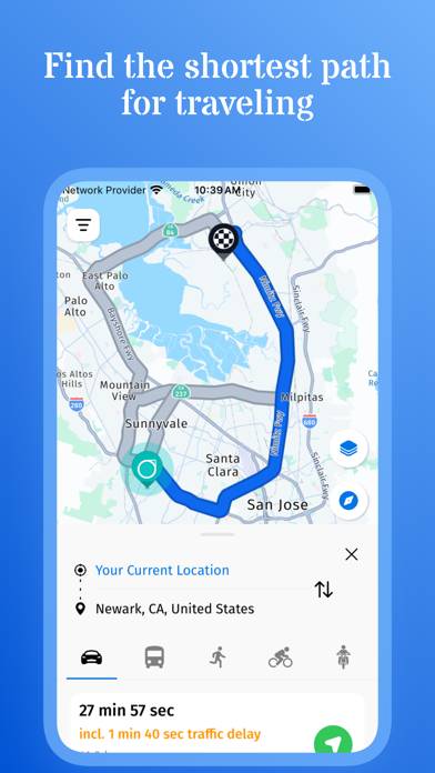GPS Navigation & Live Maps App screenshot