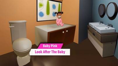 Scary Baby Pink Horror Game schermata del gioco