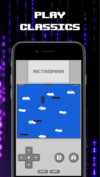 Retroman App-Screenshot #4