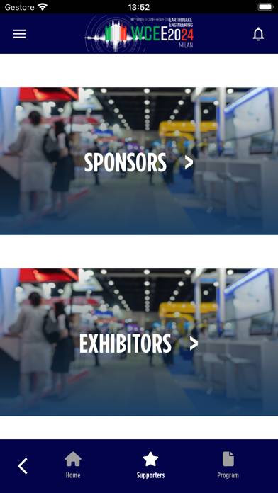 Wcee2024 Schermata dell'app