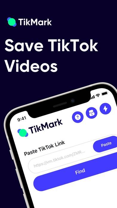 TikMark - Tik Video Saver screenshot